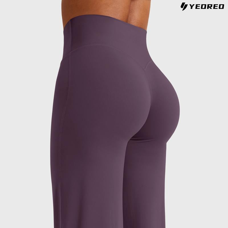 YEOREO™ Sculpt-Tech Seamless Leggings – No Front Seam, High-Waisted Tummy Control Yoga & Gym Wear