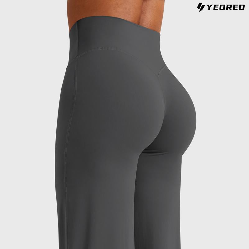 YEOREO™ Sculpt-Tech Seamless Leggings – No Front Seam, High-Waisted Tummy Control Yoga & Gym Wear