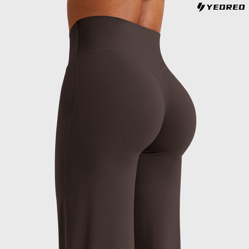 YEOREO™ Sculpt-Tech Seamless Leggings – No Front Seam, High-Waisted Tummy Control Yoga & Gym Wear