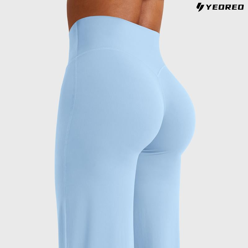 YEOREO™ Sculpt-Tech Seamless Leggings – No Front Seam, High-Waisted Tummy Control Yoga & Gym Wear