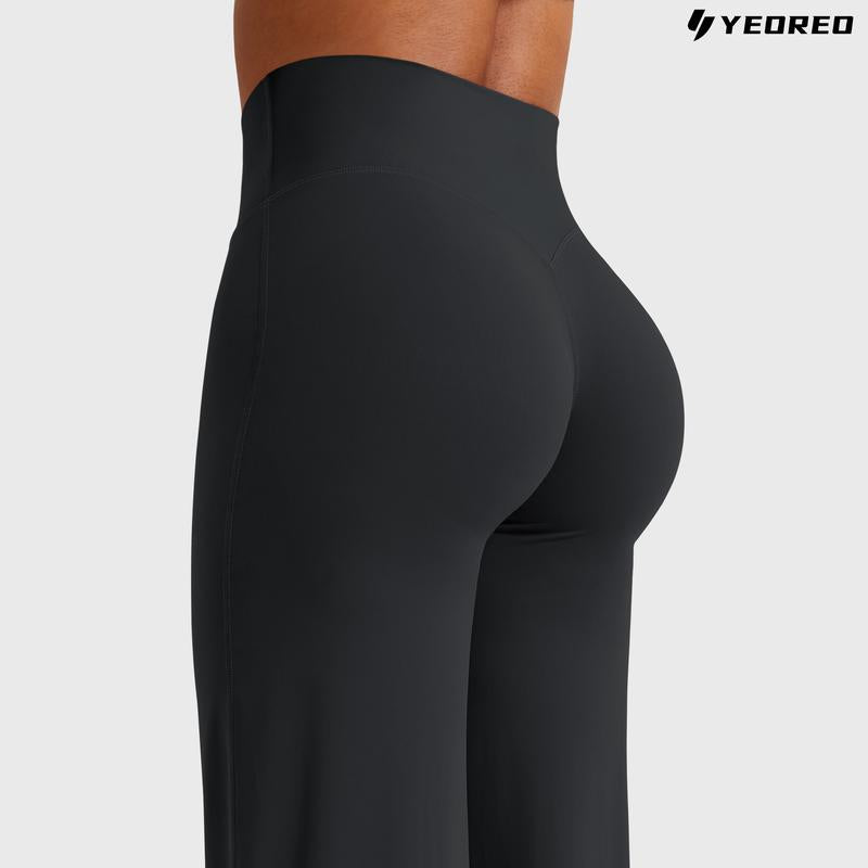 YEOREO™ Sculpt-Tech Seamless Leggings – No Front Seam, High-Waisted Tummy Control Yoga & Gym Wear