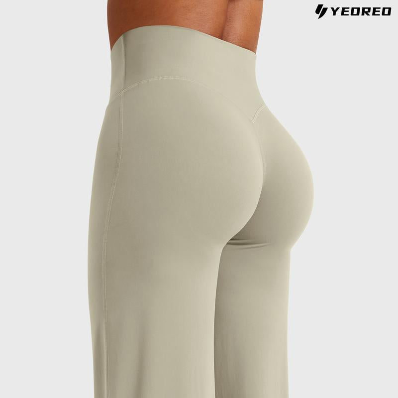 YEOREO™ Sculpt-Tech Seamless Leggings – No Front Seam, High-Waisted Tummy Control Yoga & Gym Wear