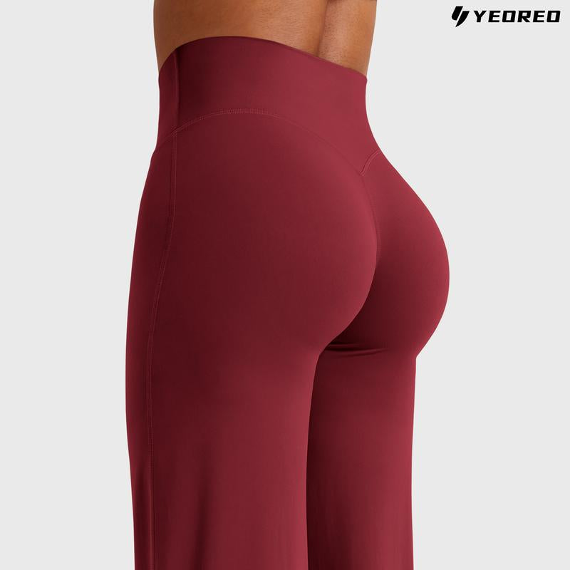 YEOREO™ Sculpt-Tech Seamless Leggings – No Front Seam, High-Waisted Tummy Control Yoga & Gym Wear