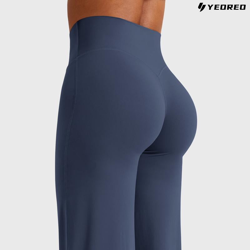 YEOREO™ Sculpt-Tech Seamless Leggings – No Front Seam, High-Waisted Tummy Control Yoga & Gym Wear